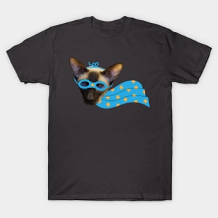 Superhero cat T-Shirt